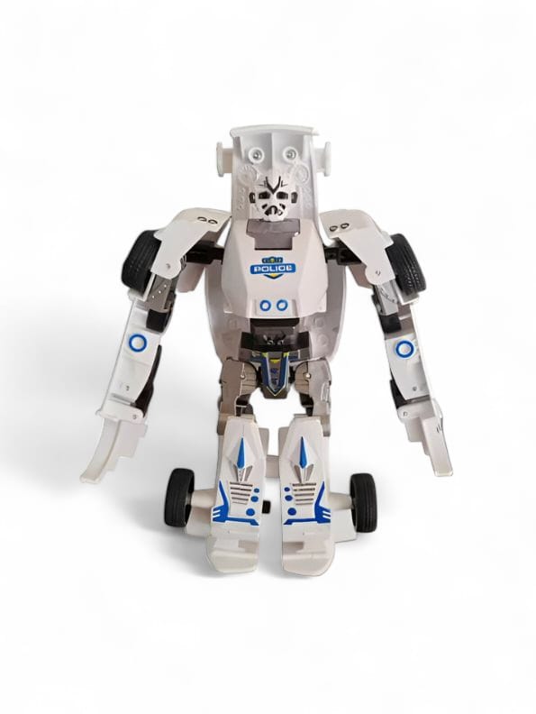 Transforming Police Robot Car Toy for Kids – Inertial Drive Action Vehicle | Deformation Model Toy For Kids.