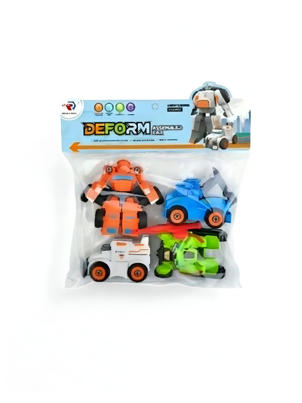 Wheel Warriors Pack – 4-Pack Vehicles Set | Toy Cars for Kids, Collectors & Gift Idea LMI12587.