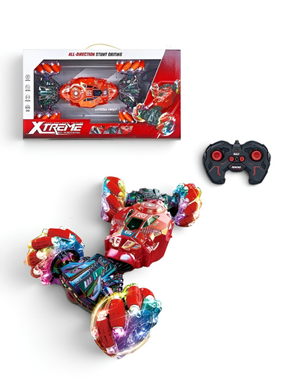 Xtreme 4WD Gesture Control RC Stunt Car - 360° Twist Off-Road Toy TV5825