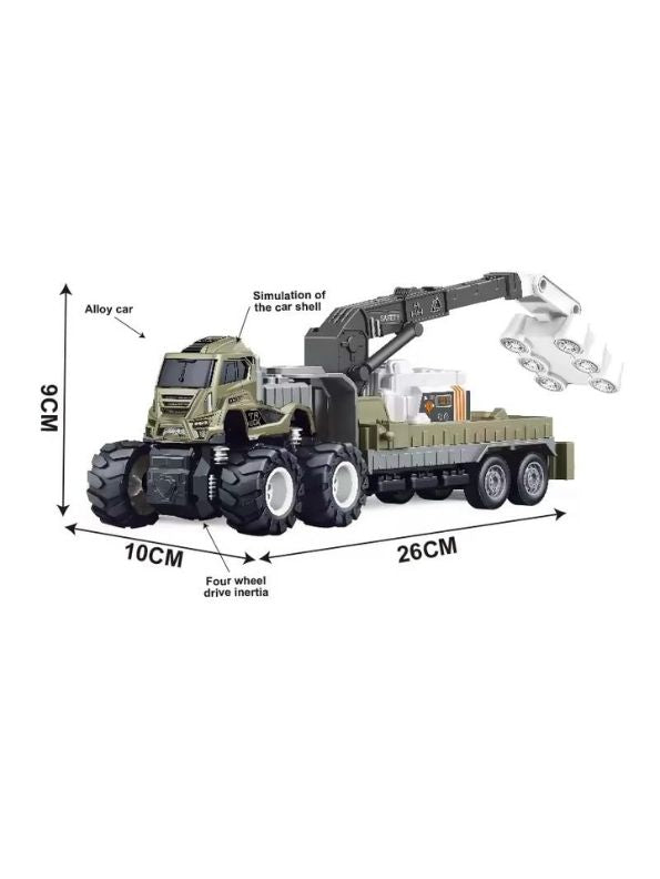 Xtreme Friction – Alloy Inertial Vehicle with Dynamic Flood Lighting for Kids NX12729.