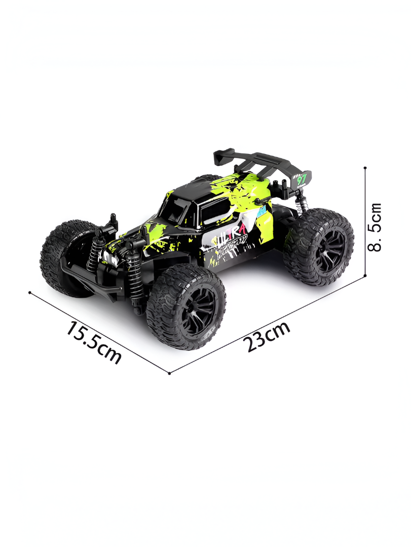 Remote Control Drift Buggy Car – Rechargeable High-Speed RC Racing Vehicle for Kids Yellow LMI15868