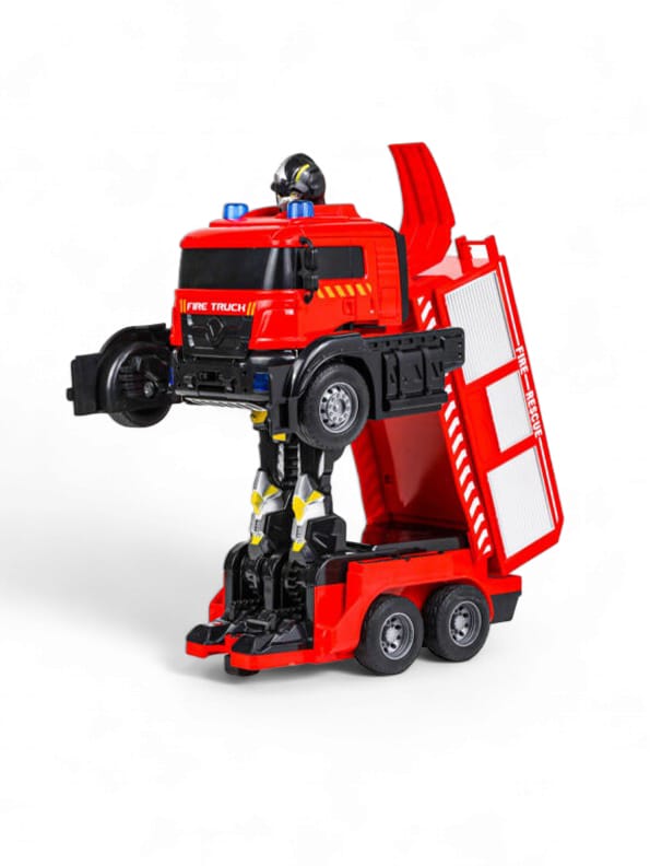 Remote Control Fire Fighting Truck With Water Spray Function Toy For Kids - Toyloft