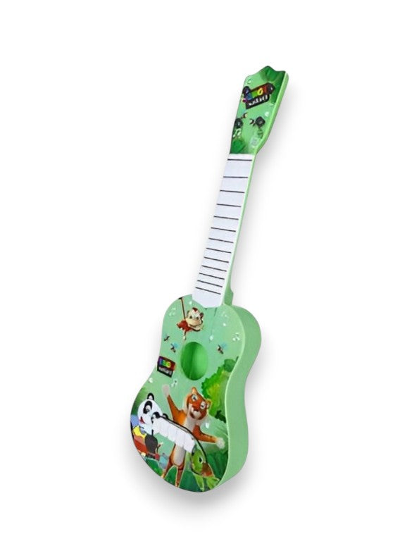 GREEN - QuadStrum Guitar – 4-String Musical Instrument for Beginners & Kids | Acoustic Guitar - LMI13346