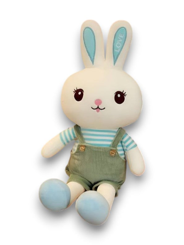CloudBun Plush Rabbit Pillow – 10 Inch Ultra-Soft & Huggable Bunny Stuffed Animal | Cute Cuddle Toy & Perfect Gift for Kids & Adults - MS14449