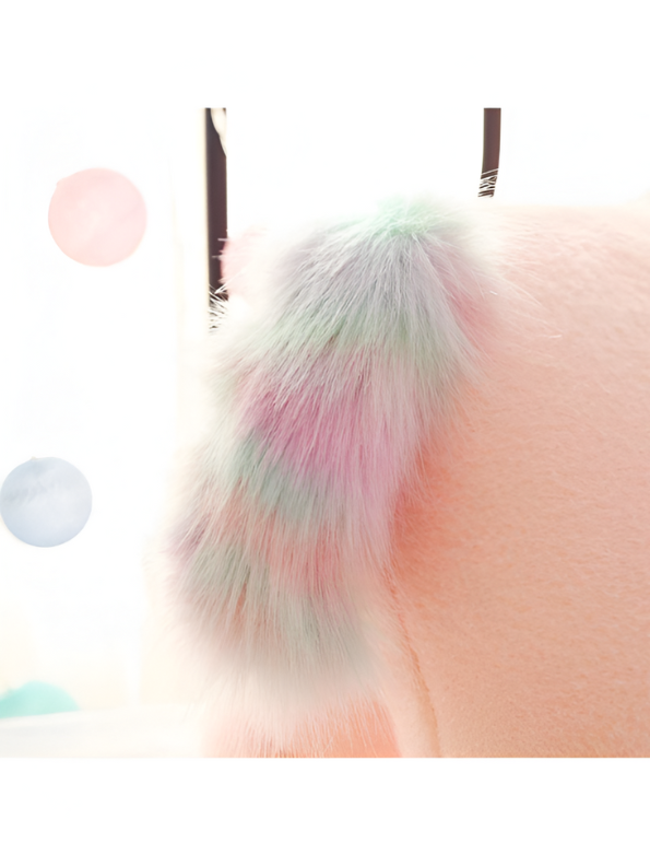 Pink - Dreamy Pink Unicorn Plushie for Children | Ultra-Soft Stuffed Toy with Pastel Rainbow Hair LMI12216