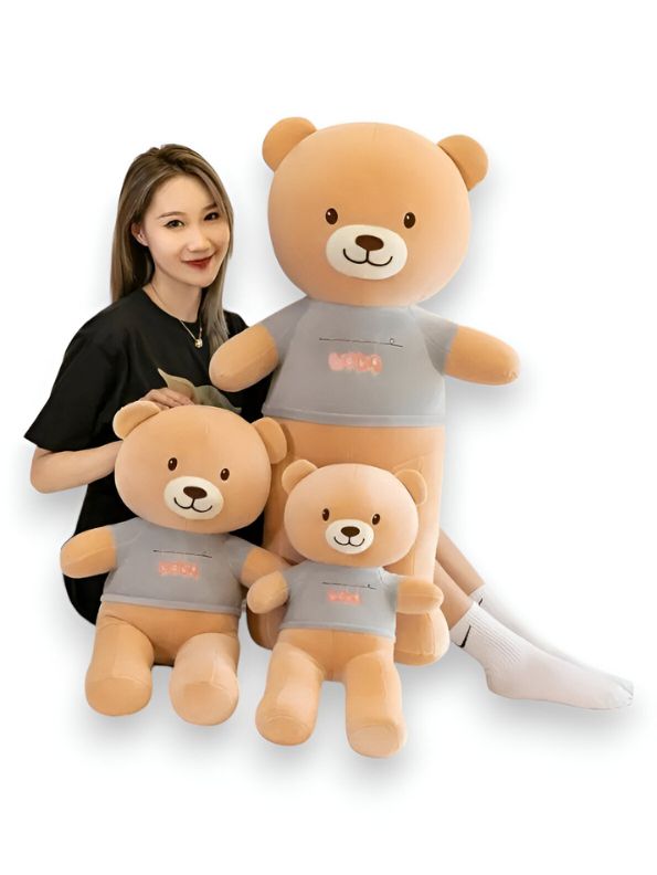 SnuggleCub - 10 Inch Teddy Bear Plush Toy | Soft Cloth Doll for Kids & Girls Gift - MS14450