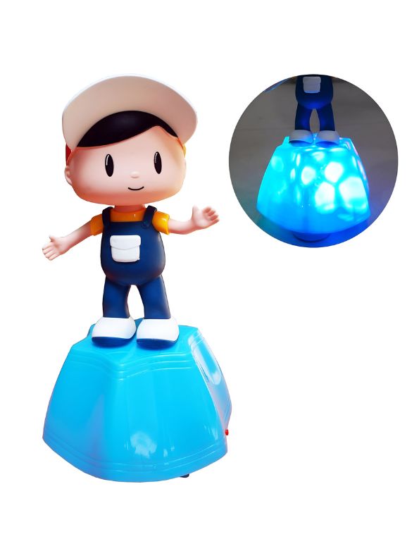 TwirlBoy – 360° Rotating Musical Dancing Toy with Lights & Sound for Kids - MS14200