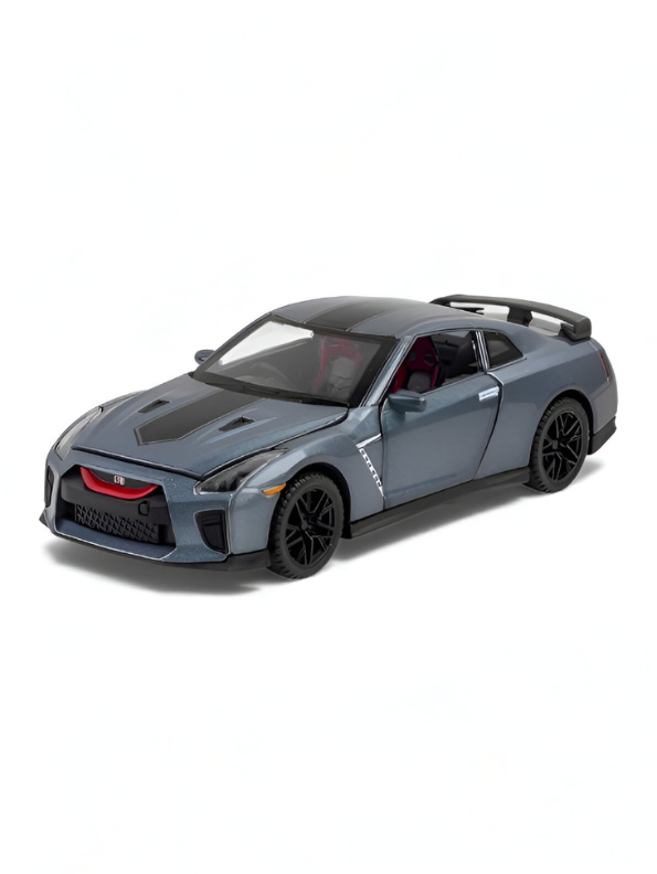 Nissan GTR DieCast Nismo Model Car 1:32 Scale - Wheels & Openable Doors LMI15801 - Free Car Inside.