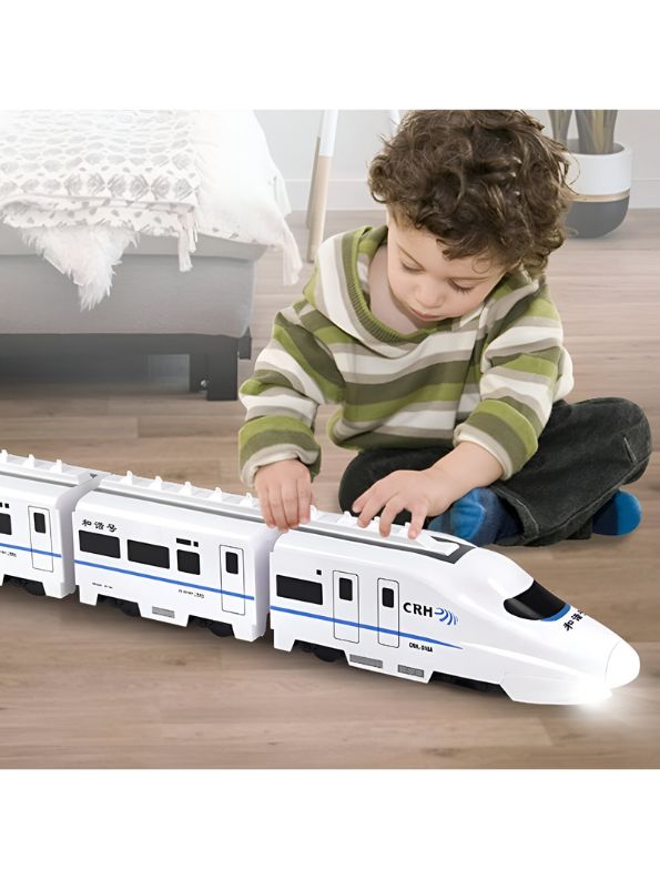 TurboTrack Express – Electric Toy Train Set for Kids | Roller Coaster Tumble Track & Christmas Train Gift - LMI12379