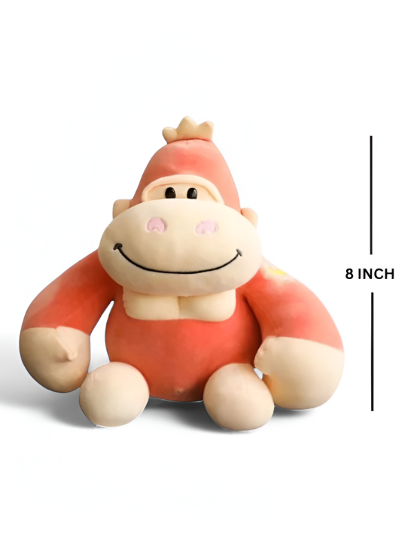 Orange - Super Soft Toy Monkey Stuffed Animal for Kids | Cute & Cuddly Plush Toy for Boys & Girls LMI11095