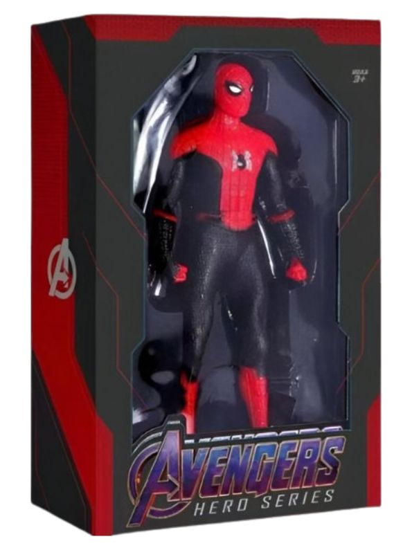 Wall-Crawler - Avengers Spider-Man | Ultimate Marvel Action Figure & Toy for Kids - MD1974