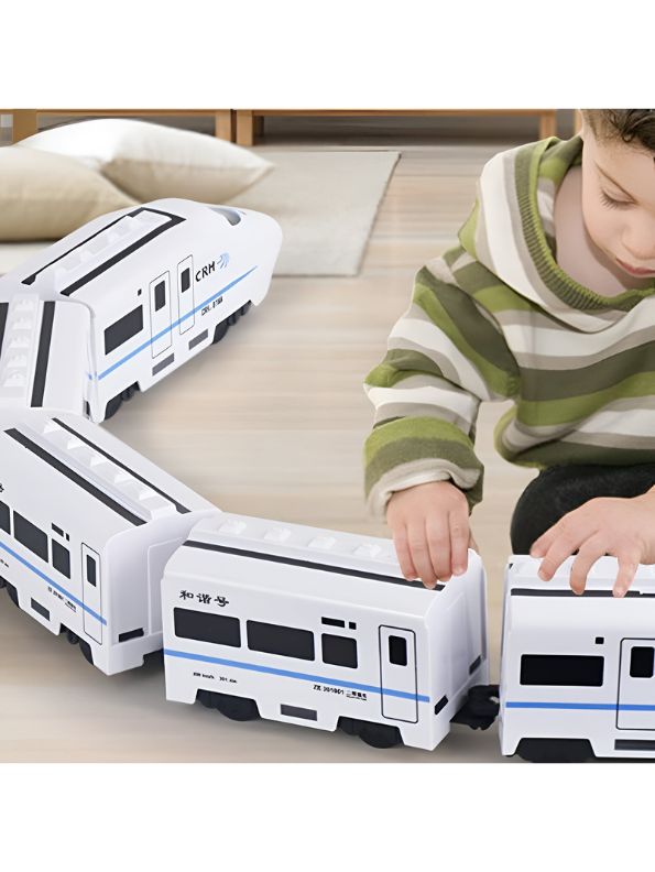 TurboTrack Express – Electric Toy Train Set for Kids | Roller Coaster Tumble Track & Christmas Train Gift - LMI12379