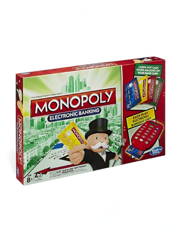 Educational Family Board Game: Mastering Money Management with Electronic Monopoly LMI12639