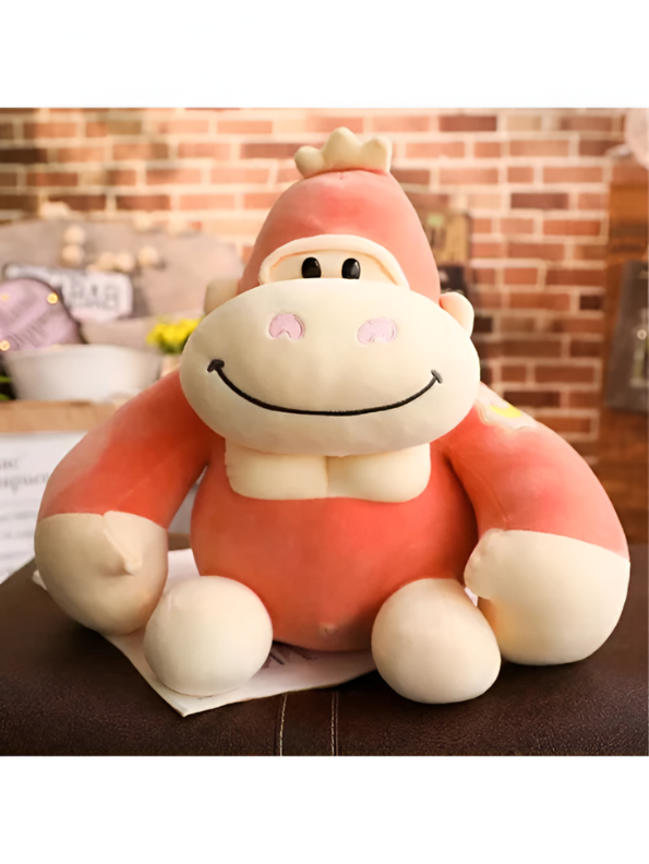 Orange - Super Soft Toy Monkey Stuffed Animal for Kids | Cute & Cuddly Plush Toy for Boys & Girls LMI11095