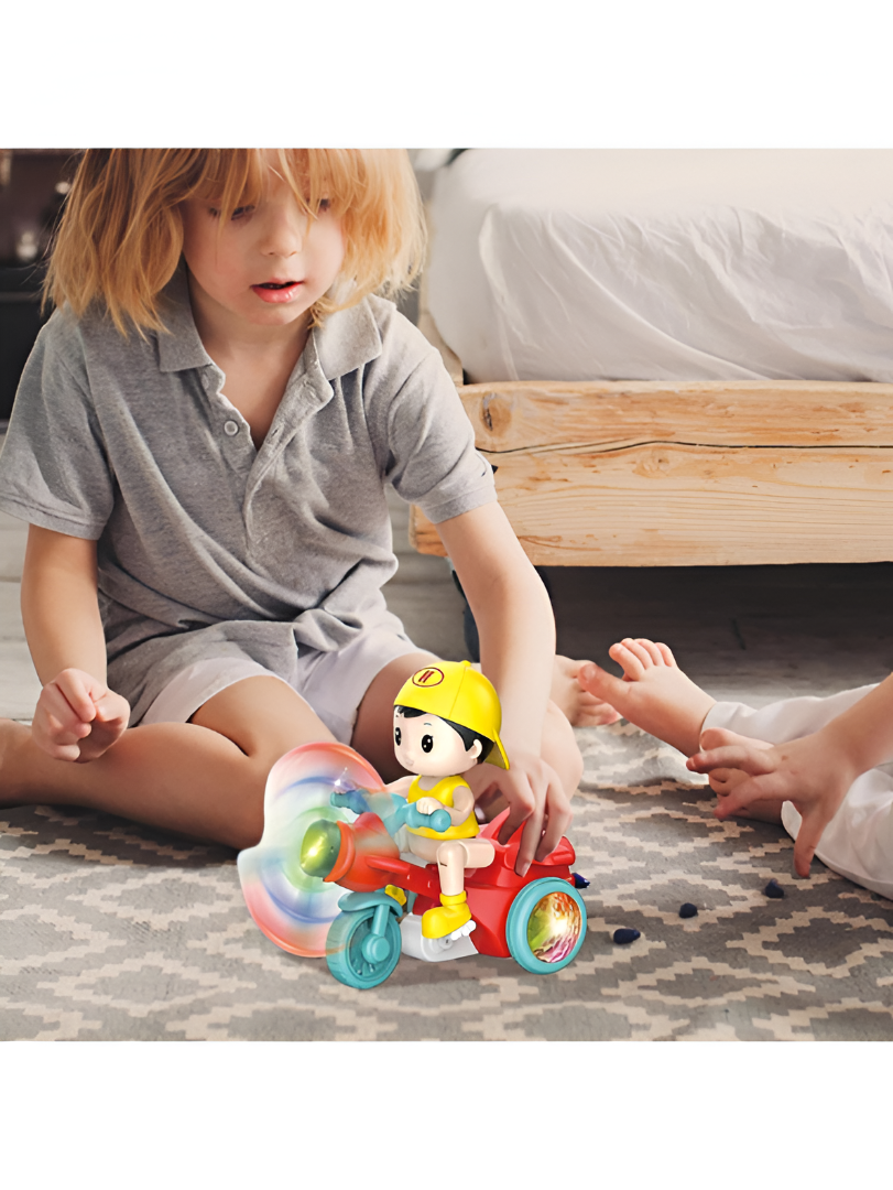 Cool Tricycles Stunt Performance Toy with Lights, Music, and Spinning Propeller LMI13969