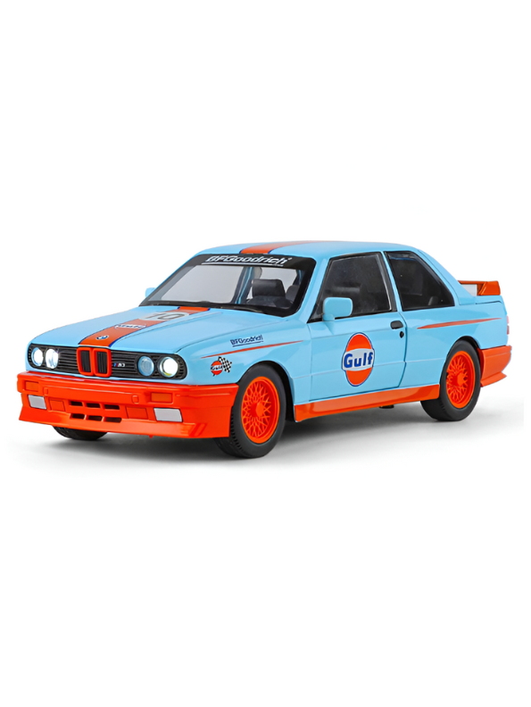 BMW E30 M3 DTM Race Car Diecast Model | Warsteiner Livery 1:24 Scale | Classic Touring Car Collectible LMI15794