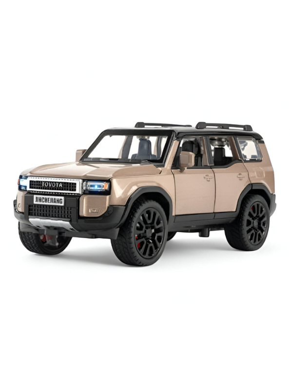 Toyota Land Cruiser Prado Diecast Metal SUV Model | Pullback with Sound & Light Scale 1:32 TV5799