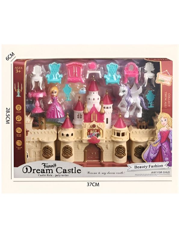 Whimsy Wonderland Castle – Fantasy Playset for Kids | Fun & Magical Princess Castle Toy - NX12098