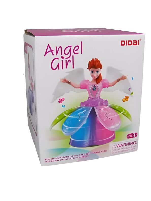 RoboTwirl Princess – Light-Up Dancing Robot Toy with Music & 360° Spin for Girls & Kids - MS7697