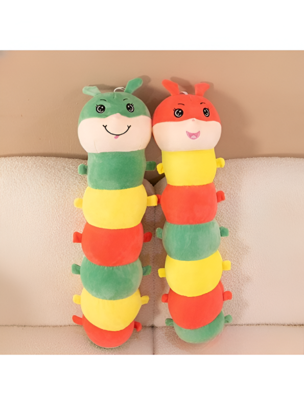 Green - Rainbow Caterpillar Soft Toy | Adorable Stuffed Animal for Babies & Children LMI14148