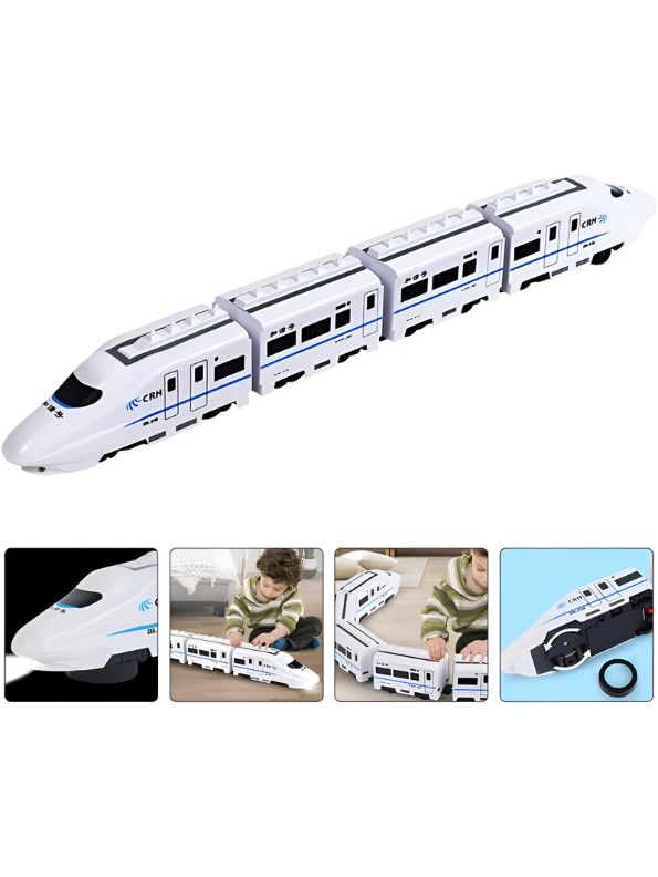TurboTrack Express – Electric Toy Train Set for Kids | Roller Coaster Tumble Track & Christmas Train Gift - LMI12379
