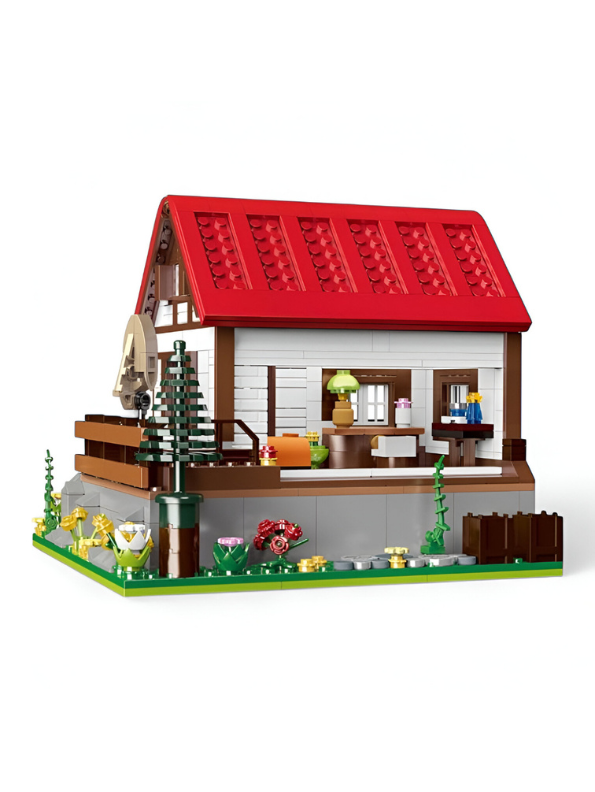 Construction Build Zone Building Block Set - COGO Dump Truck & Drill Vehicle LEGO Set - 3-in-1 Engineering Toy 834 Pcs TV5126