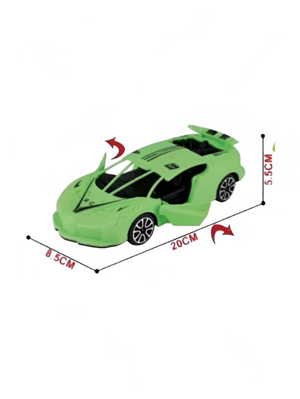 Green RC Sport Racing Car 1:20 | Remote Control Horizon Chase Style with Opening Doors | 4+ LMI15499