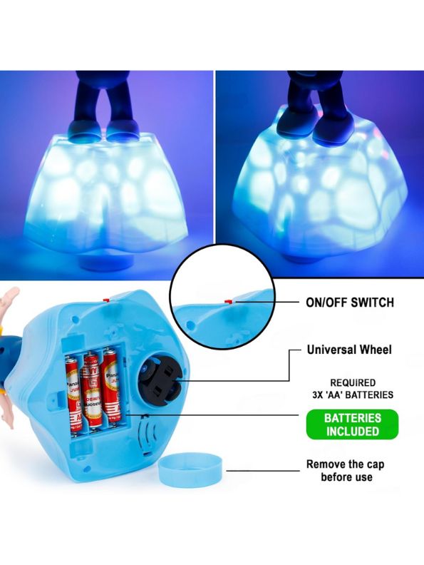 TwirlBoy – 360° Rotating Musical Dancing Toy with Lights & Sound for Kids - MS14200