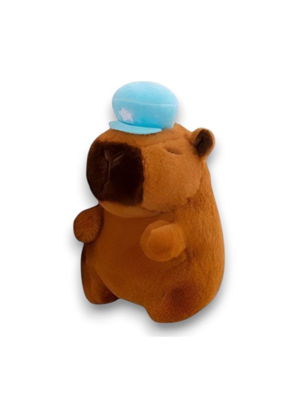 BLUE - Capy Plushie 8 Inch Soft Capybara Plush Toy, Luxury Doll for Kids - MS14525