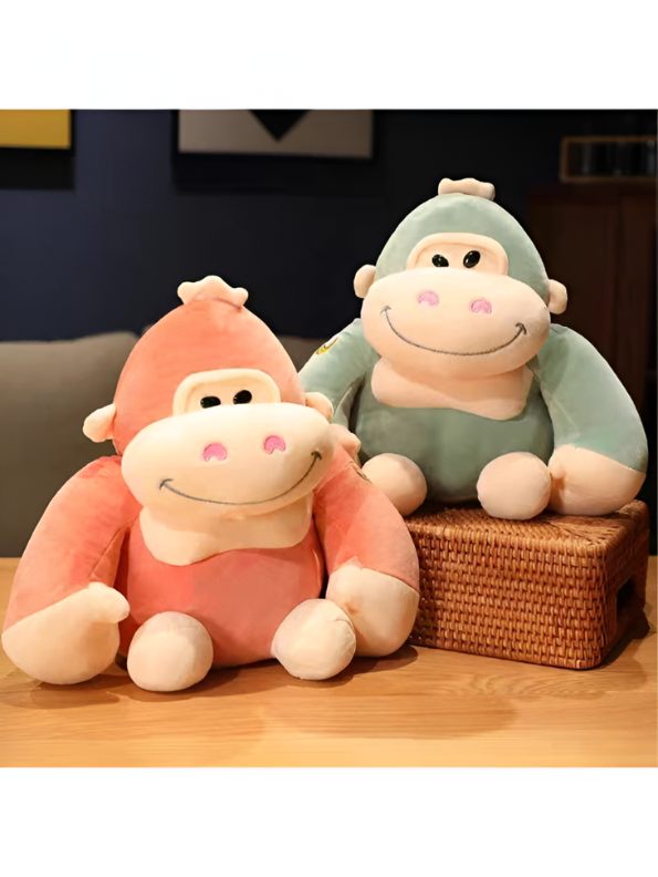 Green - Super Soft Toy Monkey Stuffed Animal for Kids | Cute & Cuddly Plush Toy for Boys & Girls LMI11095