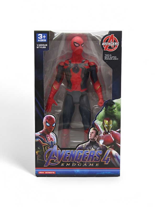 Spider-Man Avengers Endgame Upgraded Suit Action Figure - Red & Black Marvel Collectible Toy TV626