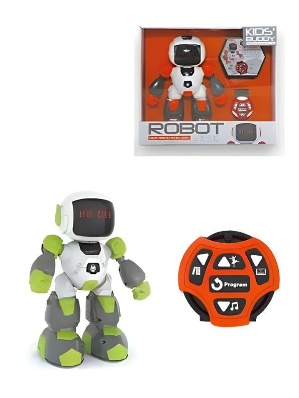 GREEN SoccerSense Robo – Smart Infrared Soccer Robot Toy for Kids Gesture Watch Control NX11657