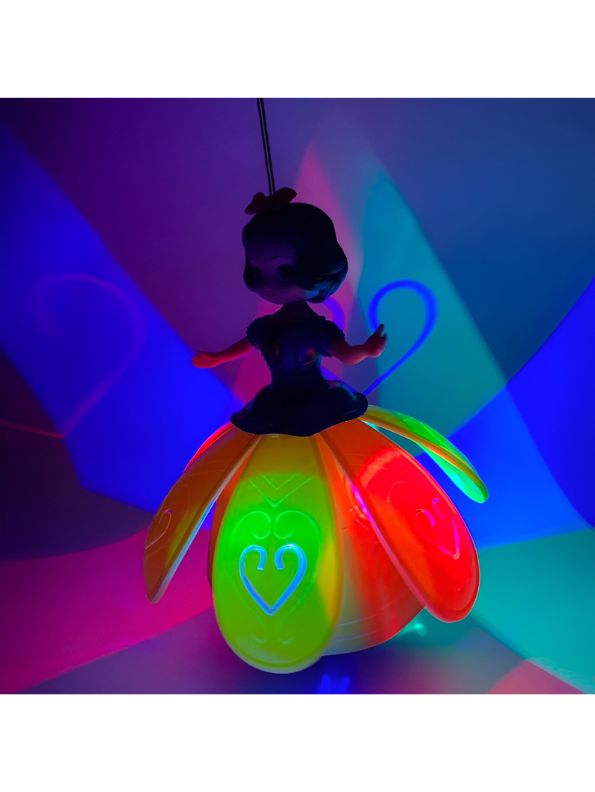 GlowSpin Fairy – 360° Spinning Dancing Princess Doll with Music & Lights for Kids - MS11018