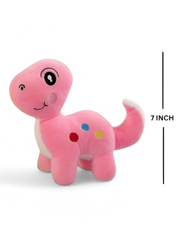 Soft Pink Dinosaur Plushie - Kawaii Dino Cuddle Soft Toy for Toddlers LMI11915