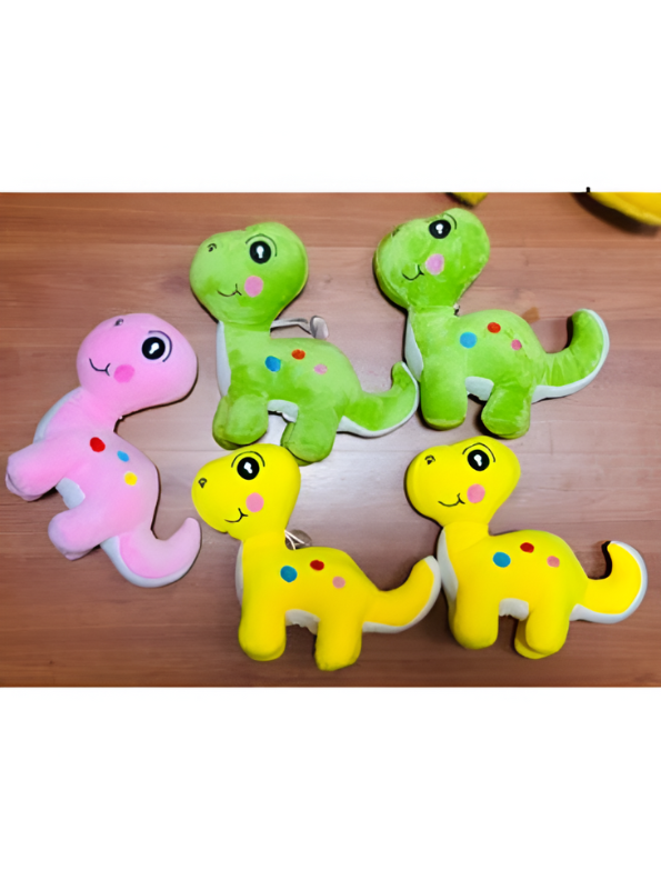Soft Yellow Dinosaur Plushie - Kawaii Dino Cuddle Soft Toy for Toddlers LMI11915