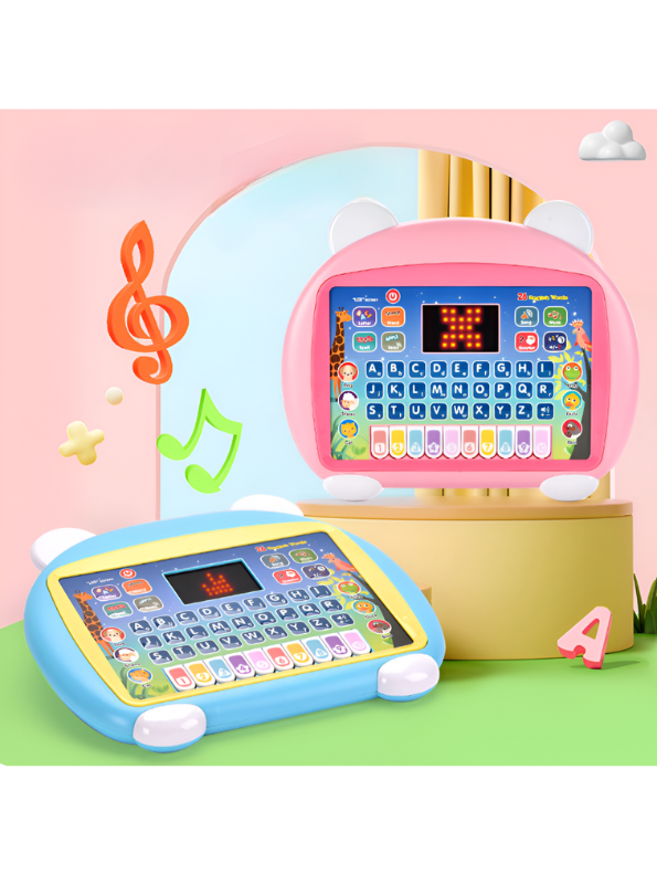 Interactive Kids Learning Laptop Tablet | Educational Computer Toy for Toddlers & Preschoolers LMI13941
