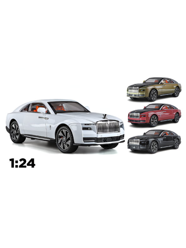 Black - Premium Rolls-Royce Wraith Diecast Model Gift | Detailed Luxury Car Toy with Opening Doors & Hood LMI15802