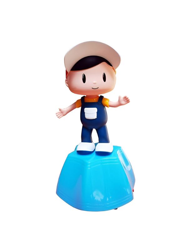 TwirlBoy – 360° Rotating Musical Dancing Toy with Lights & Sound for Kids - MS14200