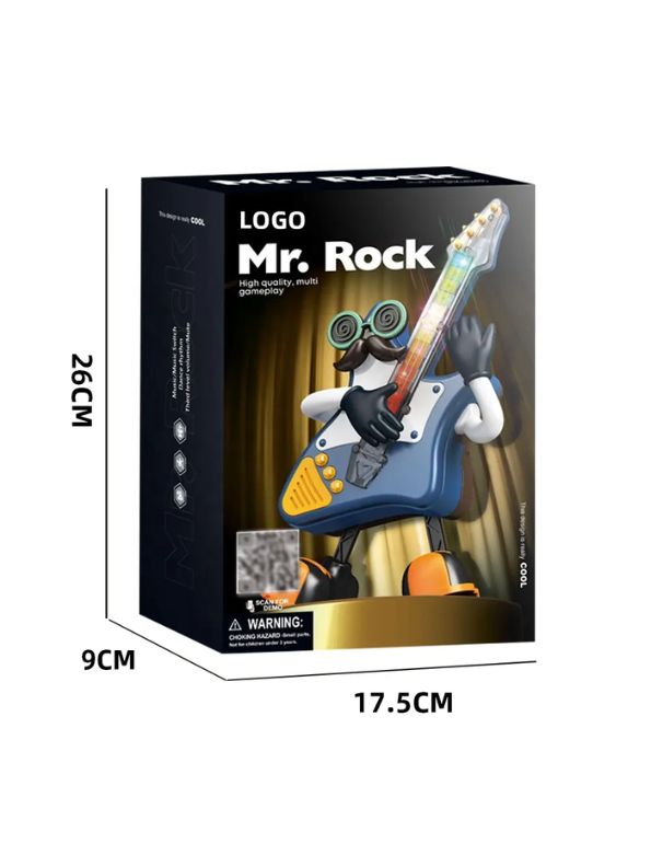 RoboGroove – Light-Up Dancing Robot Toy with Music & Fun Moves for Kids - MS13894