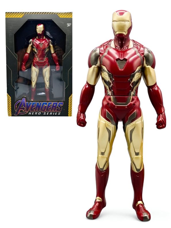 Iron Man - Avengers’ Armor | Ultimate Marvel Action Figure & Collectible Toy for kids - MD1974