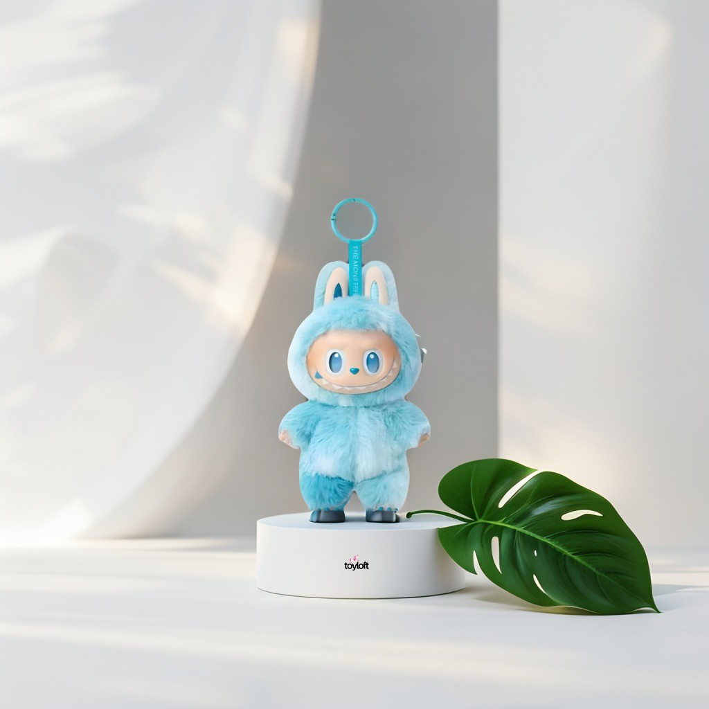 Blind Box - Toffee - Official Authentic Barcoded Pop Mart Labubu Plush Keychain – Limited-Edition Fuzzy Bunny‑Eared Monster
