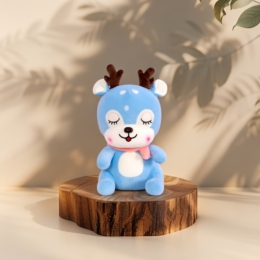 Cuddly Deer – 10 Inch Soft Plush Toy, Perfect Huggable Friend for Kids and Toddlers LMI11473.