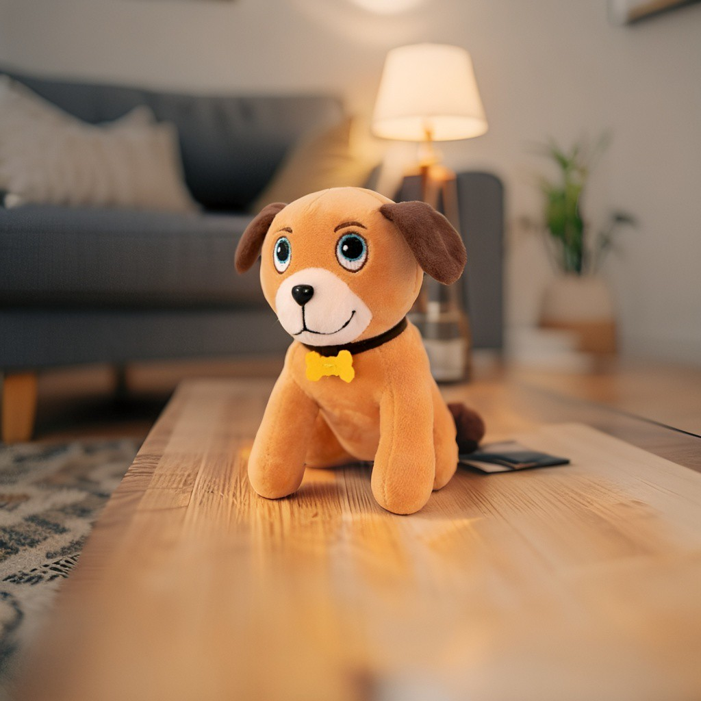 Softie – 7-Inch Plush Dog Toy Soft Stuffed Animal for Kids LMI11574.
