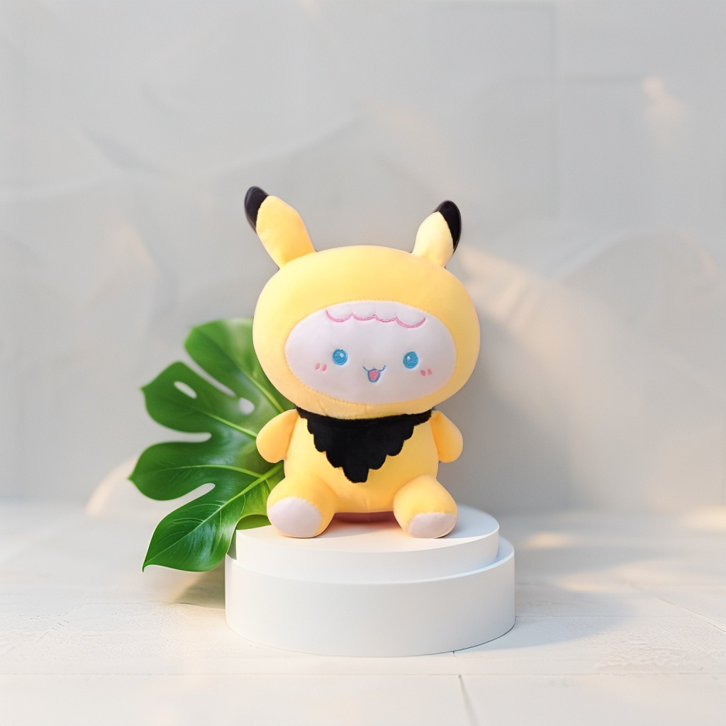 Sheep-Hoodie 7-Inch Plushie | Adorable Soft Toy with a Playful Design LMI11117.