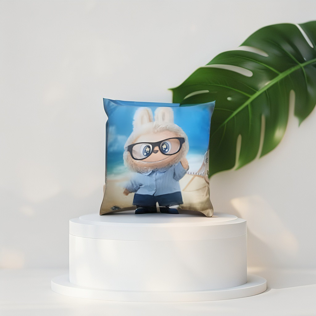 Authentic Pop Mart Labubu Plush Cushion | The Monsters Soft Toy LMI11440