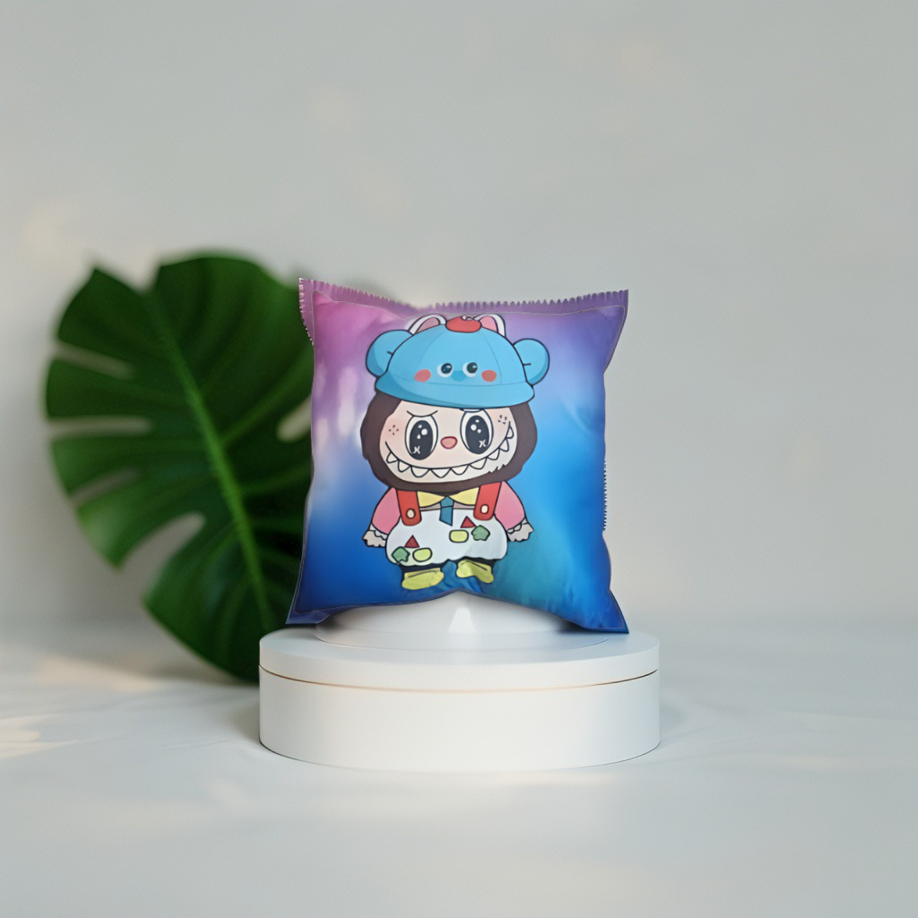 Pop Mart Labubu Plushie Pillow | The Monsters Cute Plush Toy Cushion Soft Toy LMI11440