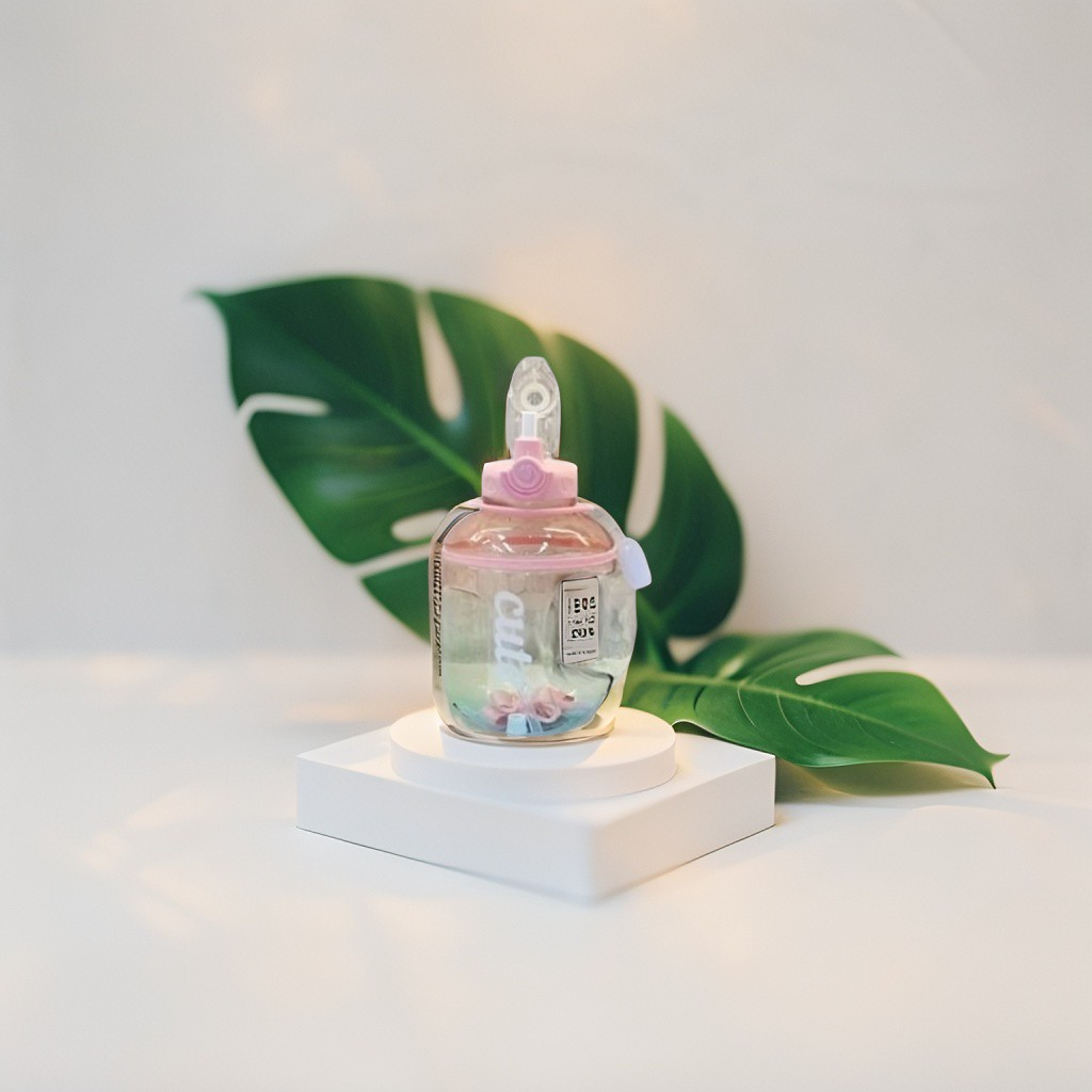 Peach - Half Gallon (64oz) Motivational Water Bottle with Handle - BPA-Free Leakproof Gym Jug for Fitness & Daily Hydration NOvGBT-50673