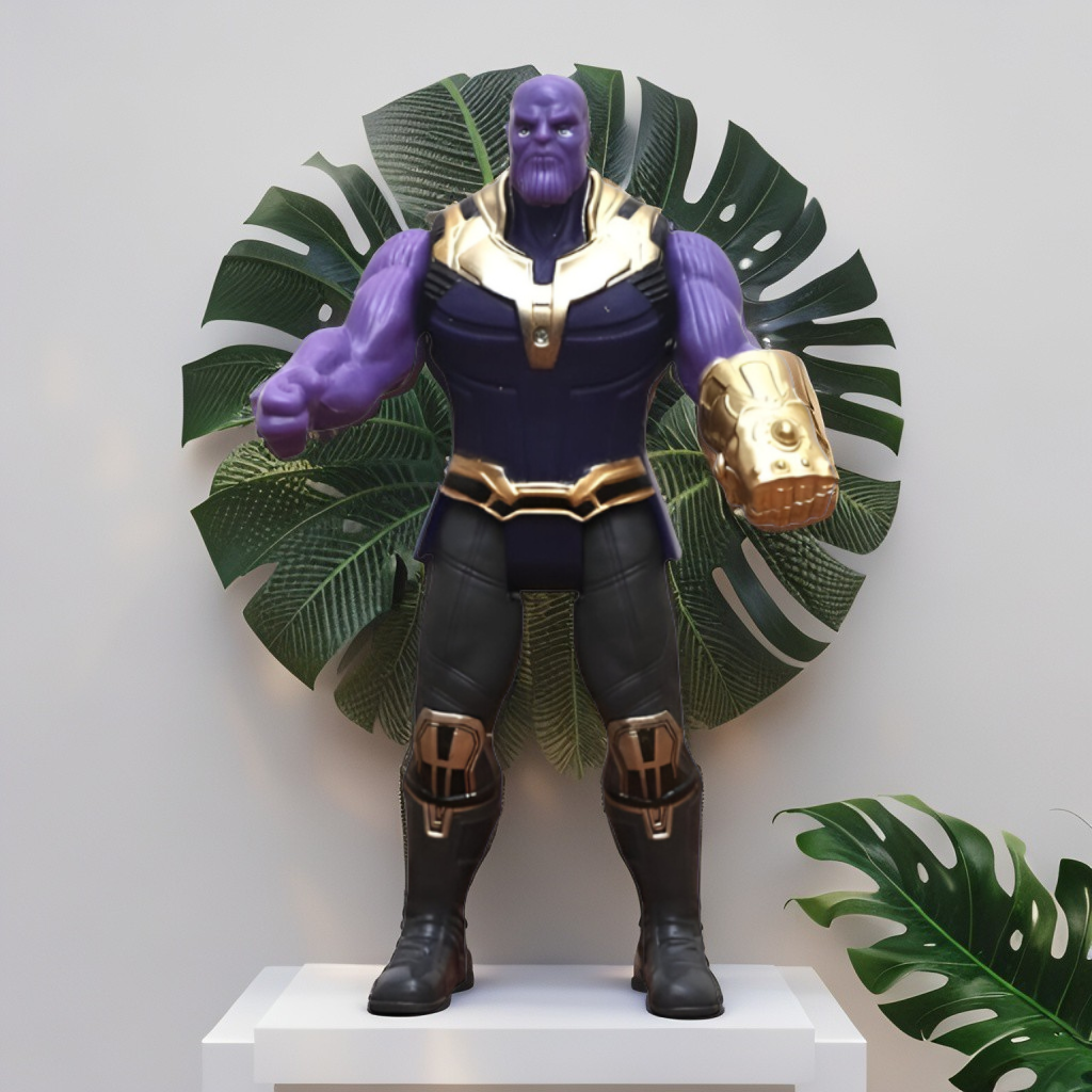 Avengers Thanos Super Power Hero Action Figure with Gauntlet TV626