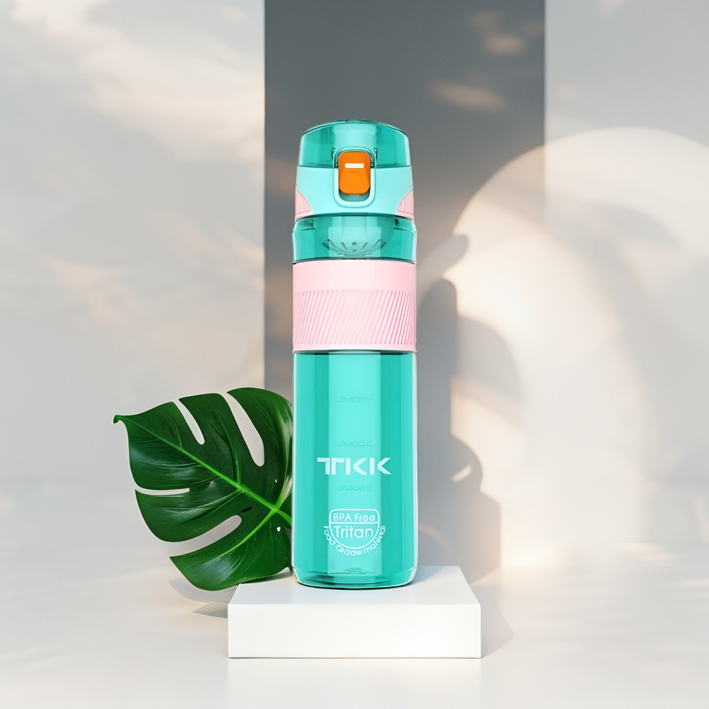 Green - SwiftSip – 700ml Leak-Proof, Reusable, Wide Mouth Flip Top for Men & Women – Ideal for Gym, Office, Travel & Sports NOV3310.