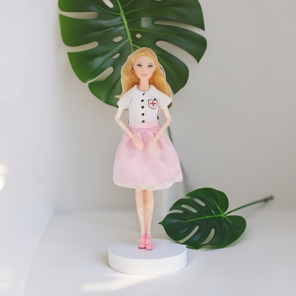 Loyana The Dentist Doll (11-Inch) | Pink & White Uniform Career Fashion Doll for Kids 3+ LMI14801